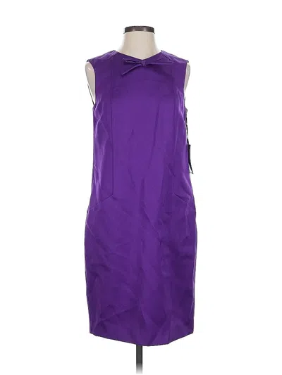 Pre-owned Worth New York Cocktail Dress In Purple