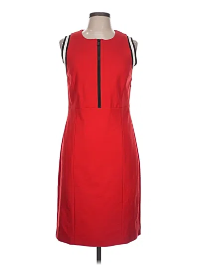 Pre-owned Worth New York Cocktail Dress In Red