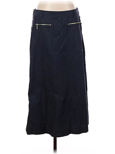 Pre-owned Worth New York Denim Skirt In Blue