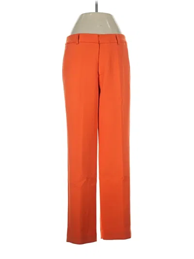 Pre-owned Worth New York Dress Pants In Orange