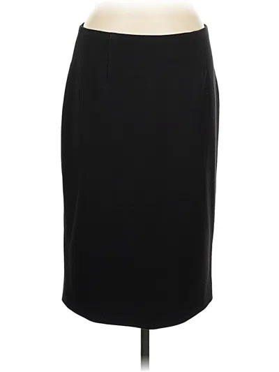 Pre-owned Worth New York Formal Skirt In Black