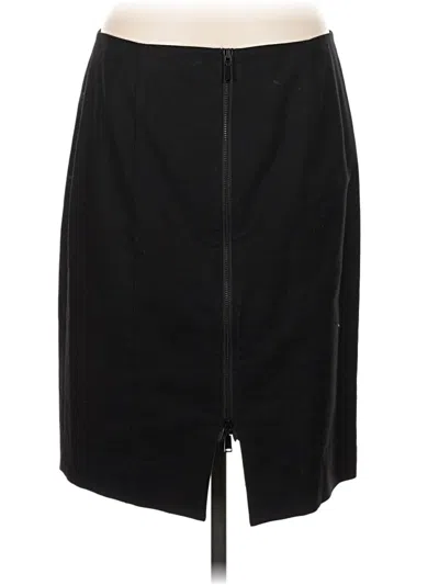 Pre-owned Worth New York Formal Skirt In Black