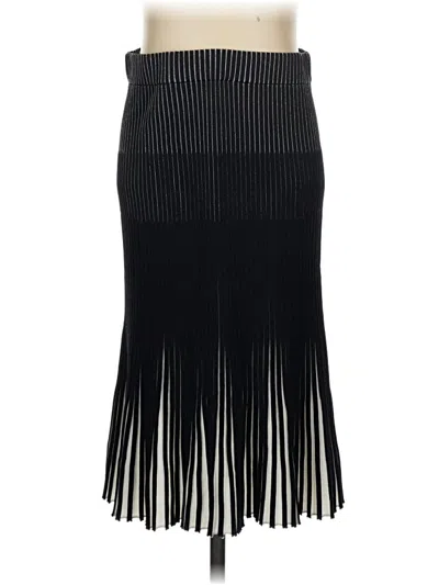 Pre-owned Worth New York Formal Skirt In Black