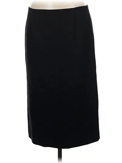 Pre-owned Worth New York Formal Skirt In Black