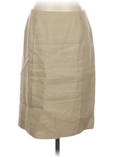 Pre-owned Worth New York Formal Skirt In Brown