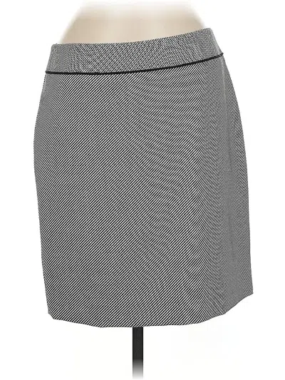 Pre-owned Worth New York Formal Skirt In Gray