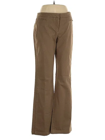 Pre-owned Worth New York Khaki Pant In Brown
