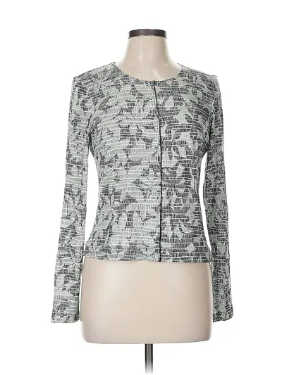 Pre-owned Worth New York Long Sleeve T-shirt In Silver