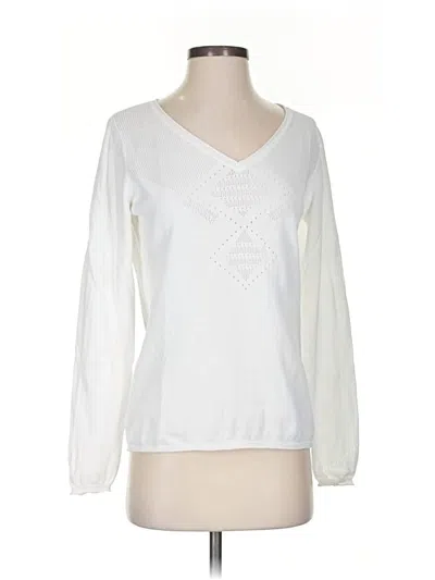 Pre-owned Worth New York Long Sleeve T-shirt In White