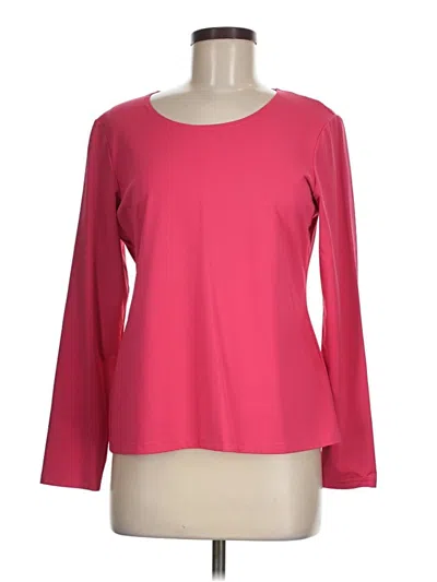 Pre-owned Worth New York Long Sleeve T-shirt In Pink