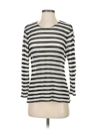 Pre-owned Worth New York Pullover Sweater In Silver
