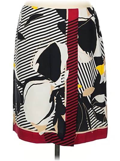 Pre-owned Worth New York Silk Skirt In Red