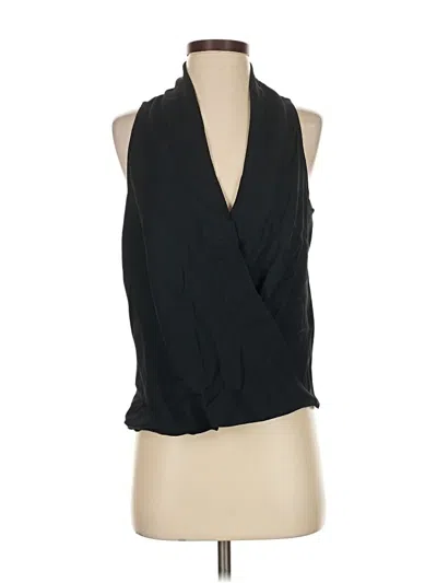 Pre-owned Worth New York Sleeveless Blouse In Black