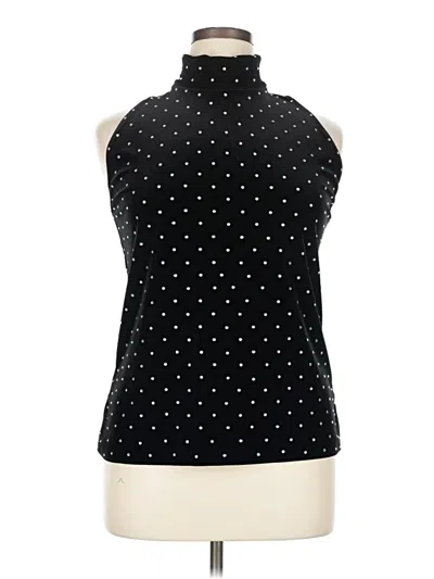 Pre-owned Worth New York Sleeveless Blouse In Black