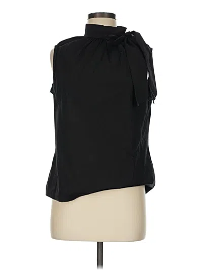 Pre-owned Worth New York Sleeveless Blouse In Black