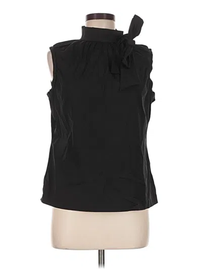 Pre-owned Worth New York Sleeveless Blouse In Black