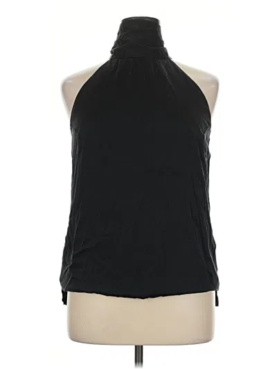 Pre-owned Worth New York Sleeveless Blouse In Black