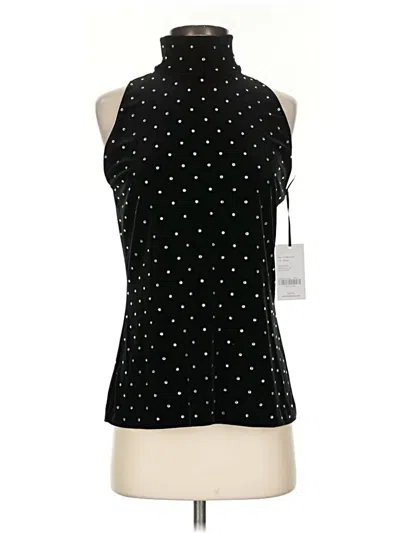 Pre-owned Worth New York Sleeveless Blouse In Black