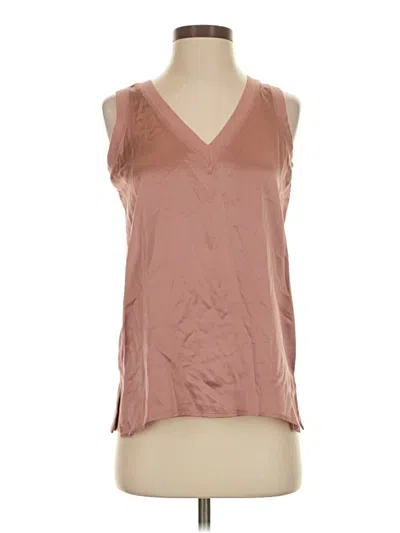 Pre-owned Worth New York Sleeveless T-shirt In Brown
