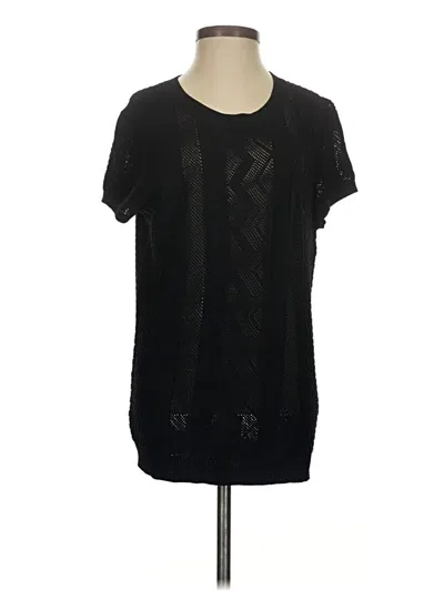 Pre-owned Worth New York Sweater Vest In Black