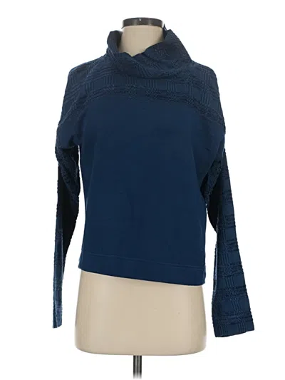 Pre-owned Worth New York Turtleneck Sweater In Blue