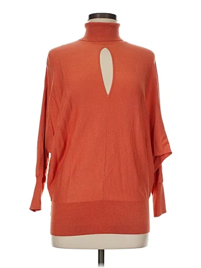 Pre-owned Worth New York Turtleneck Sweater In Orange