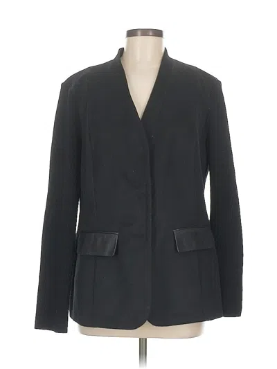 Pre-owned Worth New York Wool Blazer Jacket In Black