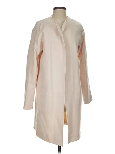 Pre-owned Worth New York Wool Coat In Ivory