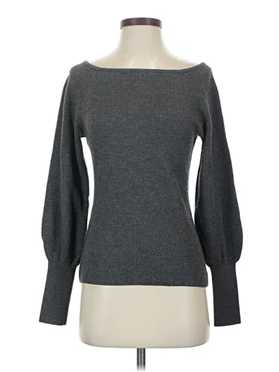 Pre-owned Worth New York Wool Pullover Sweater In Gray