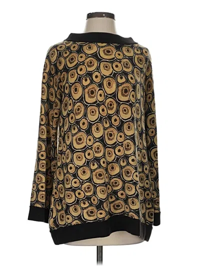 Pre-owned Worth Pullover Sweater In Gold