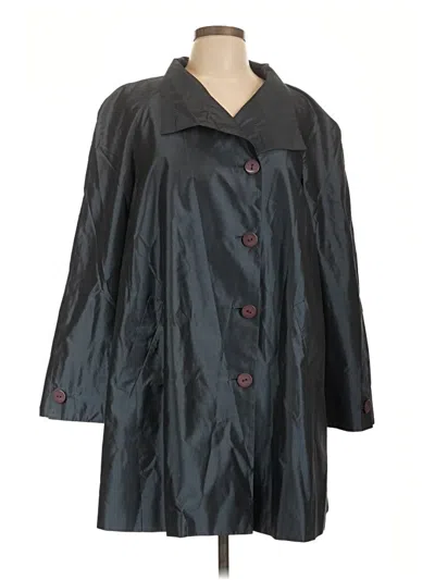 Pre-owned Worth Raincoat In Black