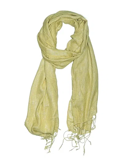 Pre-owned Worth Scarf In Gold