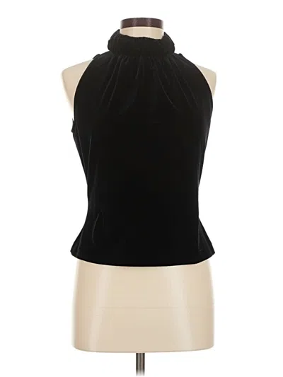 Pre-owned Worth Sleeveless Blouse In Black