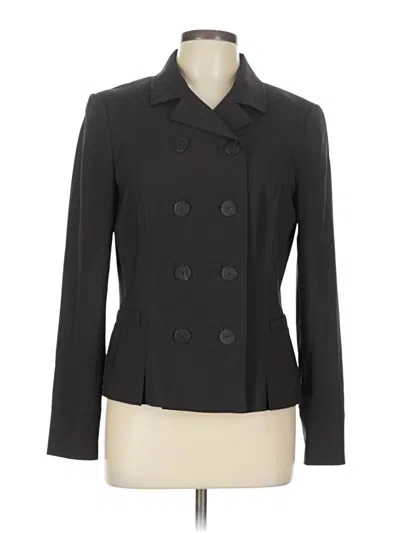 Pre-owned Worth Wool Blazer Jacket In Gray