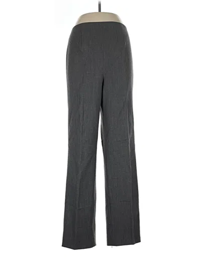 Pre-owned Worth Wool Pants In Gray