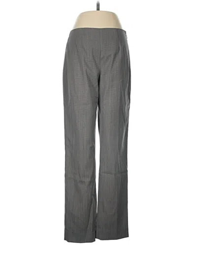 Pre-owned Worth Wool Pants In Gray