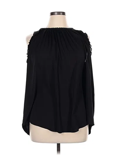 Pre-owned Worthington 3/4 Sleeve Blouse In Black