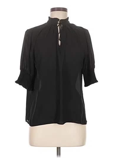 Pre-owned Worthington 3/4 Sleeve Blouse In Black