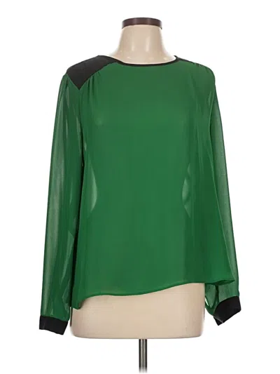Pre-owned Worthington 3/4 Sleeve Blouse In Green