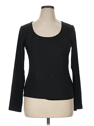 Worthington 3/4 Sleeve T-shirt In Black