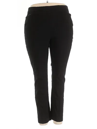 Pre-owned Worthington Active Pants In Black