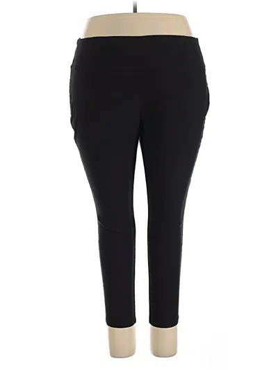 Pre-owned Worthington Active Pants In Black