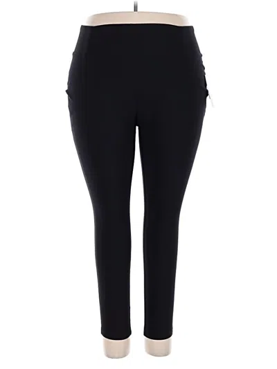 Pre-owned Worthington Active Pants In Black