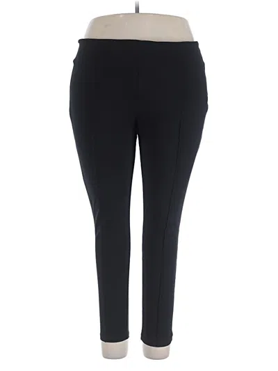 Pre-owned Worthington Active Pants In Black