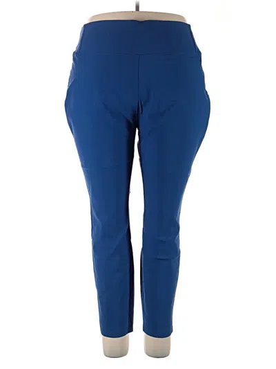 Pre-owned Worthington Active Pants In Blue