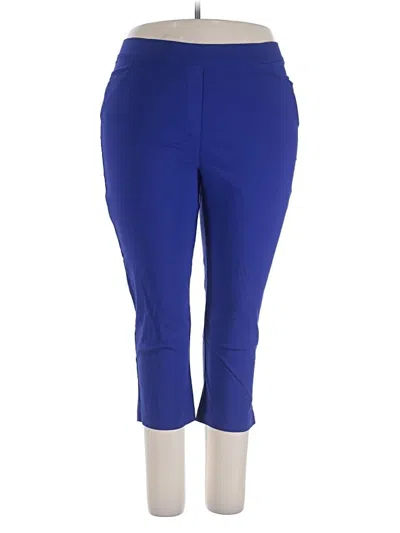 Pre-owned Worthington Active Pants In Blue