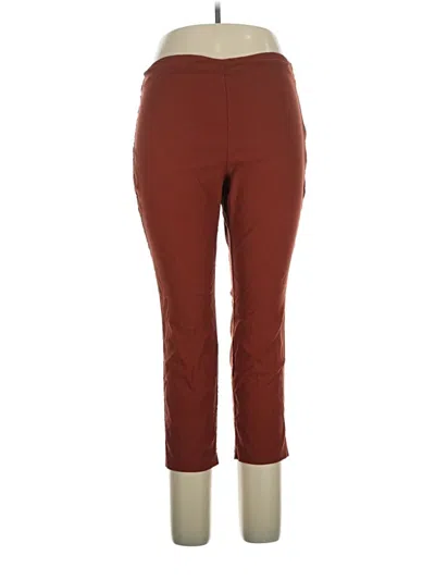 Pre-owned Worthington Active Pants In Brown