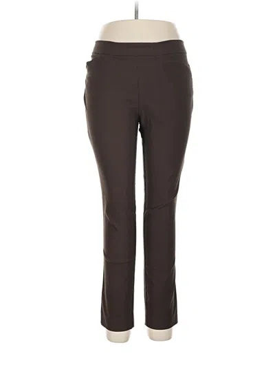 Pre-owned Worthington Active Pants In Brown