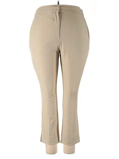 Pre-owned Worthington Active Pants In Tan