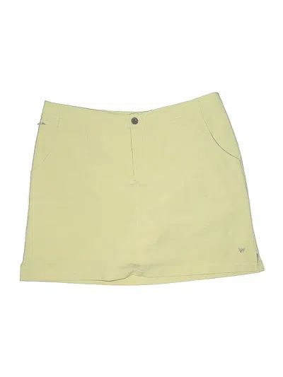 Pre-owned Worthington Active Skort In Brown